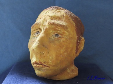 Portrait aus Modelliermasse