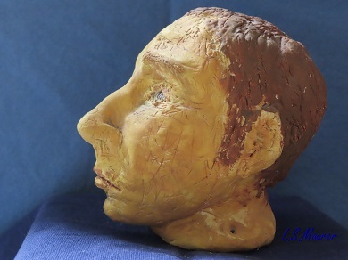 Portrait aus Modelliermasse